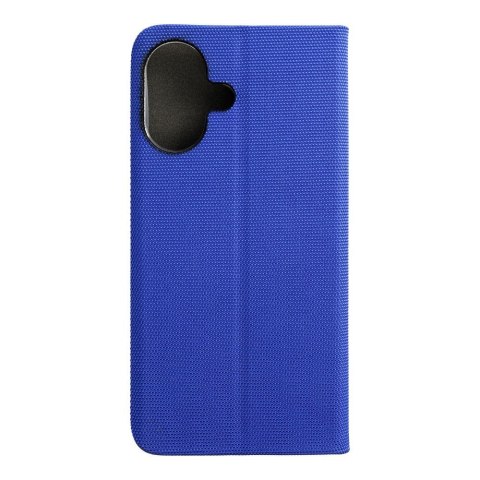 Etui z klapką na iPhone 17 Sensitive Book niebieskie