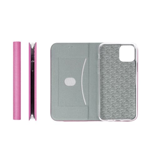 Etui z klapką na iPhone 17 Sensitive Book różowe