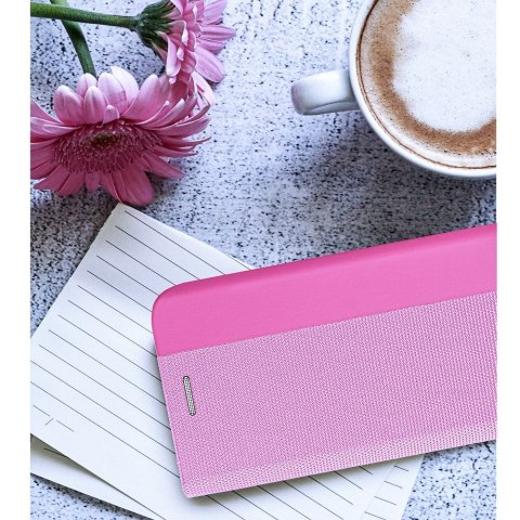 Etui z klapką na iPhone 17 Sensitive Book różowe