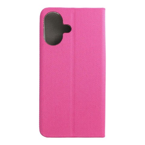 Etui z klapką na iPhone 17 Sensitive Book różowe