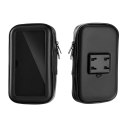 Uchwyt motocyklowy na zamek wodoodporny ( 6,4" - 8" ) CM757 czarny