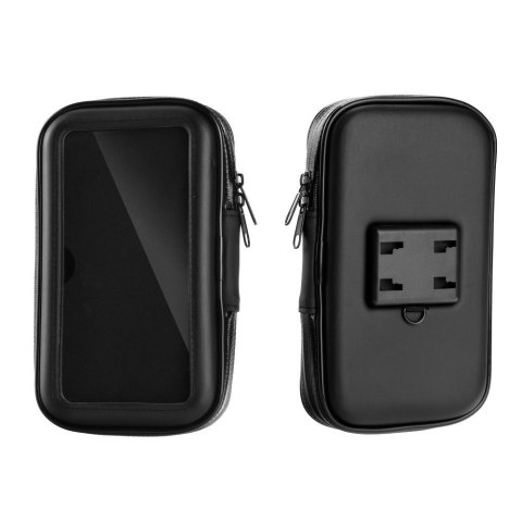 Uchwyt motocyklowy na zamek wodoodporny ( 6,4" - 8" ) CM757 czarny