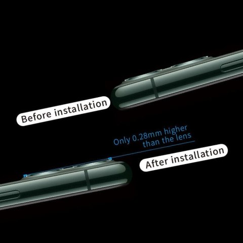 Szkło hybrydowe Bestsuit Flexible na tylny aparat do iPhone 17 Pro Max