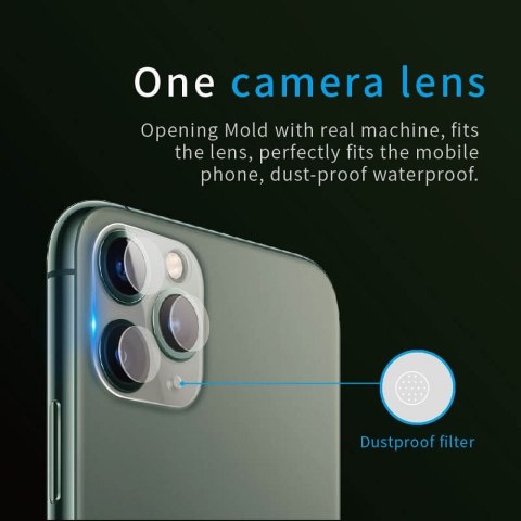 Szkło hybrydowe Bestsuit Flexible na tylny aparat do iPhone 17 Pro