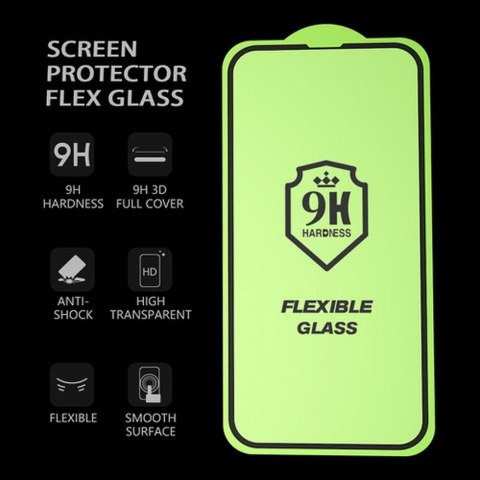 Szkło hybrydowe Bestsuit Flexible 5D Full Glue do Samsung Galaxy S26 czarny (działający czytnik)