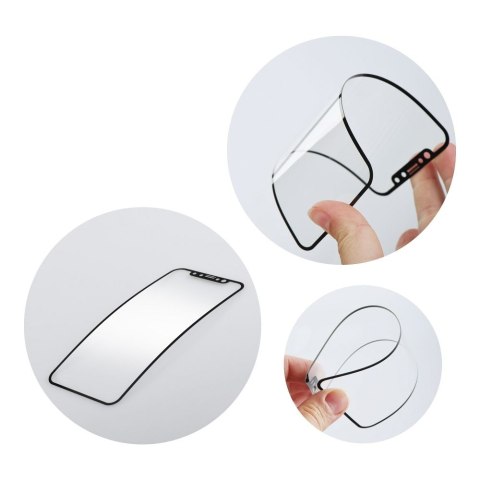 Szkło hybrydowe Bestsuit Flexible 5D Full Glue do Xiaomi 14 Pro czarny (Hot Bending)