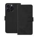 Etui z klapką na iPhone 15 PRO MAX Tender Book czarne