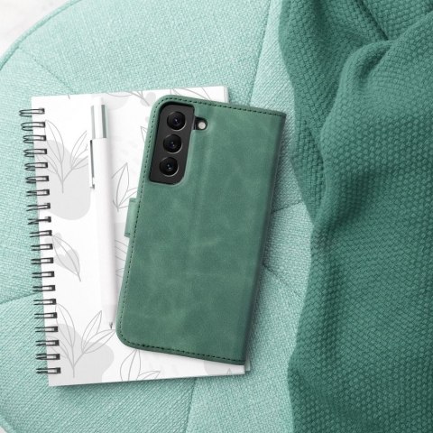 Etui z klapką na Samsung A13 5G / A04S Tender Book zielone
