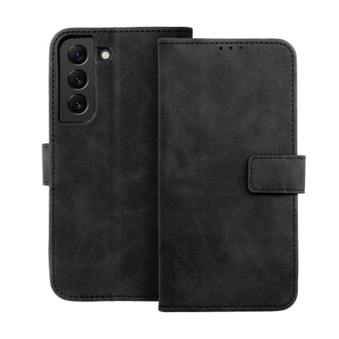 Etui z klapką na Samsung A21s Tender Book czarne