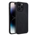 Futerał do iPhone 14 PRO MAX Silicone Mag Cover zgodny z MagSafe czarny
