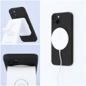 Futerał do iPhone 14 PRO MAX Silicone Mag Cover zgodny z MagSafe czarny