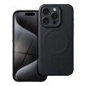 Futerał do iPhone 15 PRO Silicone Mag Cover zgodny z MagSafe czarny