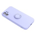 Futerał do Xiaomi Redmi Note 15 PRO PLUS 5G Silicone Ring fioletowy