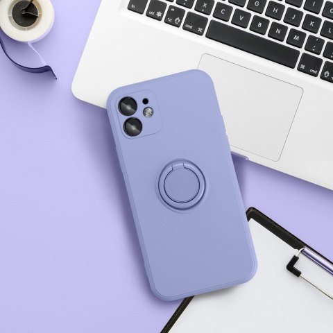 Futerał do Xiaomi Redmi Note 15 PRO PLUS 5G Silicone Ring fioletowy