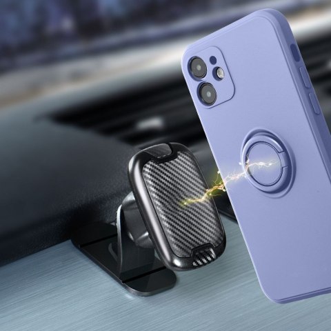 Futerał do Xiaomi Redmi Note 15 PRO PLUS 5G Silicone Ring fioletowy