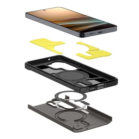 SPIGEN futerał TOUGH ARMOR kompatybilny z MagSafe do SAMSUNG S26 Ultra gunmetal
