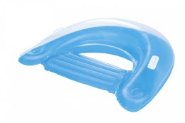 Dmuchane Siedzisko do pływania Fotel Niebieski BESTWAY 152x99cm + Oparcie + 2 Uchwyty