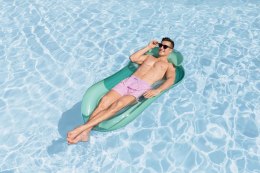 Dmuchany Materac do pływania Niebieski BESTWAY 160x84cm + Siateczkowe Dno