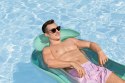 Dmuchany Materac do pływania Niebieski BESTWAY 160x84cm + Siateczkowe Dno