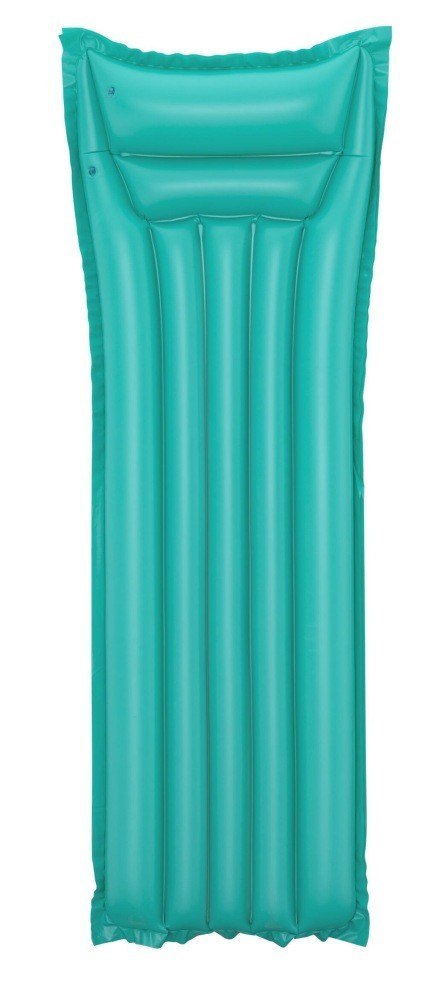 Dmuchany Materac do pływania Zielony BESTWAY 183x69cm + Poduszka