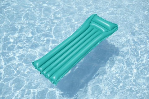 Dmuchany Materac do pływania Zielony BESTWAY 183x69cm + Poduszka