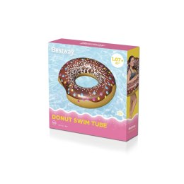 Duże kółko do pływania dla dzieci Donut Brązowy BESTWAY 107cm Winyl
