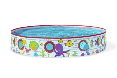Ogrodowy Basenik rozporowy Łódź podwodna dla dzieci 2+ BESTWAY 152x25cm