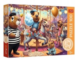 Puzzle 100 Kapibary na wakacjach TREFL