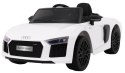 Audi R8 Spyder na akumulator Biały + Pilot
