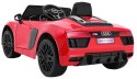 Audi R8 Spyder na akumulator Lakier Czerwony + Pilot