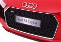 Audi R8 Spyder na akumulator Lakier Czerwony + Pilot