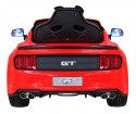 Autko Ford Mustang GT na akumulator dla dzieci Czerwony