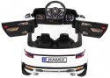 Autko Rapid Racer elektryczne dla dzieci, Biały SUV + Pilot
