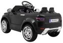 Autko Rapid Racer elektryczne dla dzieci, Czarny SUV + Pilot