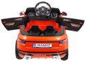 Autko Rapid Racer elektryczne dla dzieci, Pomarańczowy SUV + Pilot