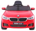 BMW 6 GT Autko na akumulator Czerwone + Pilot