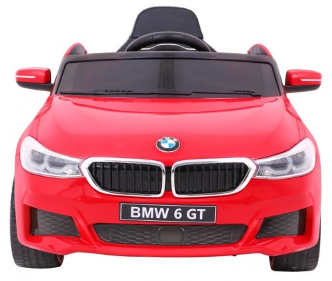 BMW 6 GT Autko na akumulator Czerwone + Pilot