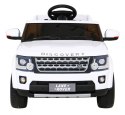 Land Rover Discovery Autko elektryczne dla dzieci Biały SUV + Pilot