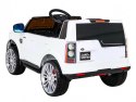 Land Rover Discovery Autko elektryczne dla dzieci Biały SUV + Pilot