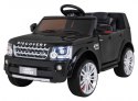 Land Rover Discovery Autko elektryczne dla dzieci Czarny SUV + Pilot
