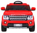 Land Rover Discovery Autko elektryczne dla dzieci, Czerwony SUV + Pilot