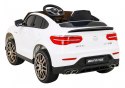 Mercedes Benz GLC63S dla dzieci, Biały SUV + Pilot + Napęd 4x4