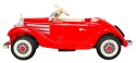 Mercedes Benz Retro 540A dla dzieci Czerwony