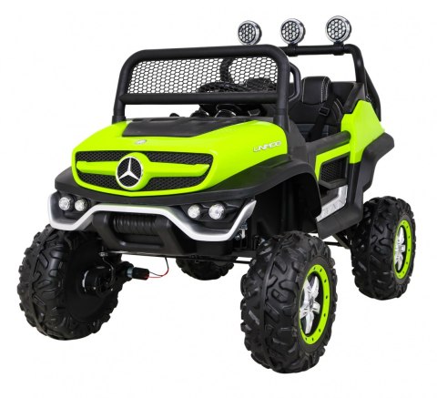 Mercedes Benz Unimog dla dzieci Zielony + Napęd 4x4