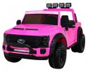Pojazd pickup - Ford Super Duty Różowy