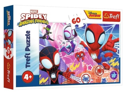 Puzzle 60 Bohaterska przygoda TREFL