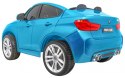 SUV BMW X6M XXL dla 2 dzieci Lakier Niebieski + Pilot