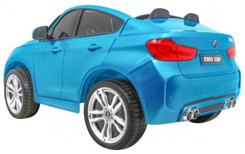 SUV BMW X6M XXL dla 2 dzieci Lakier Niebieski + Pilot