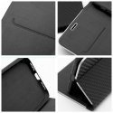 Etui z klapką na iPhone 11 Luna Book Carbon czarne