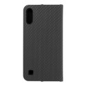 Etui z klapką na Samsung A10 Luna Book Carbon czarne